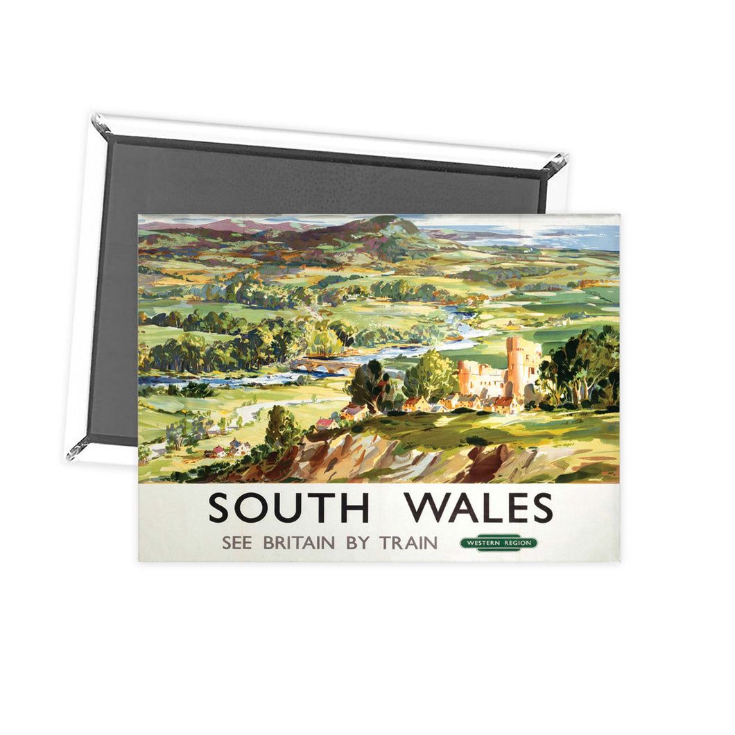 South Wales, see Britain by train Fridge Magnet