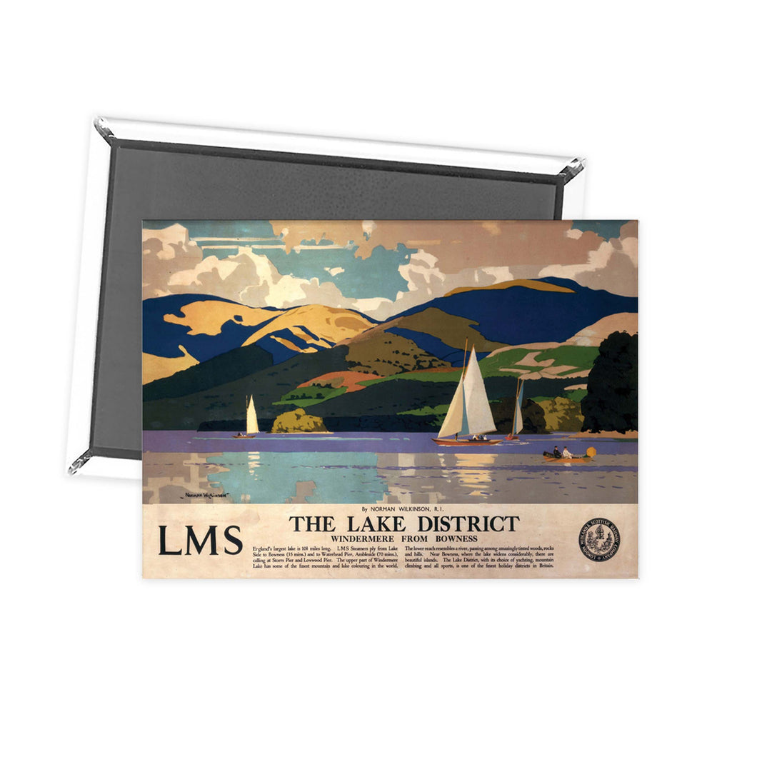 The lake district Fridge Magnet