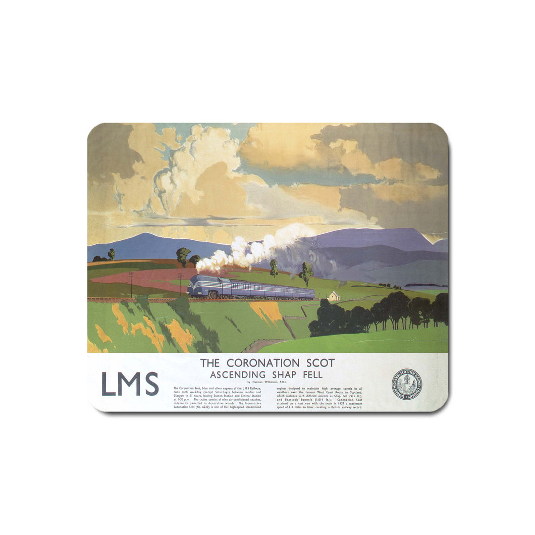 The Coronation Scot Ascending Shap Fell - Mouse Mat