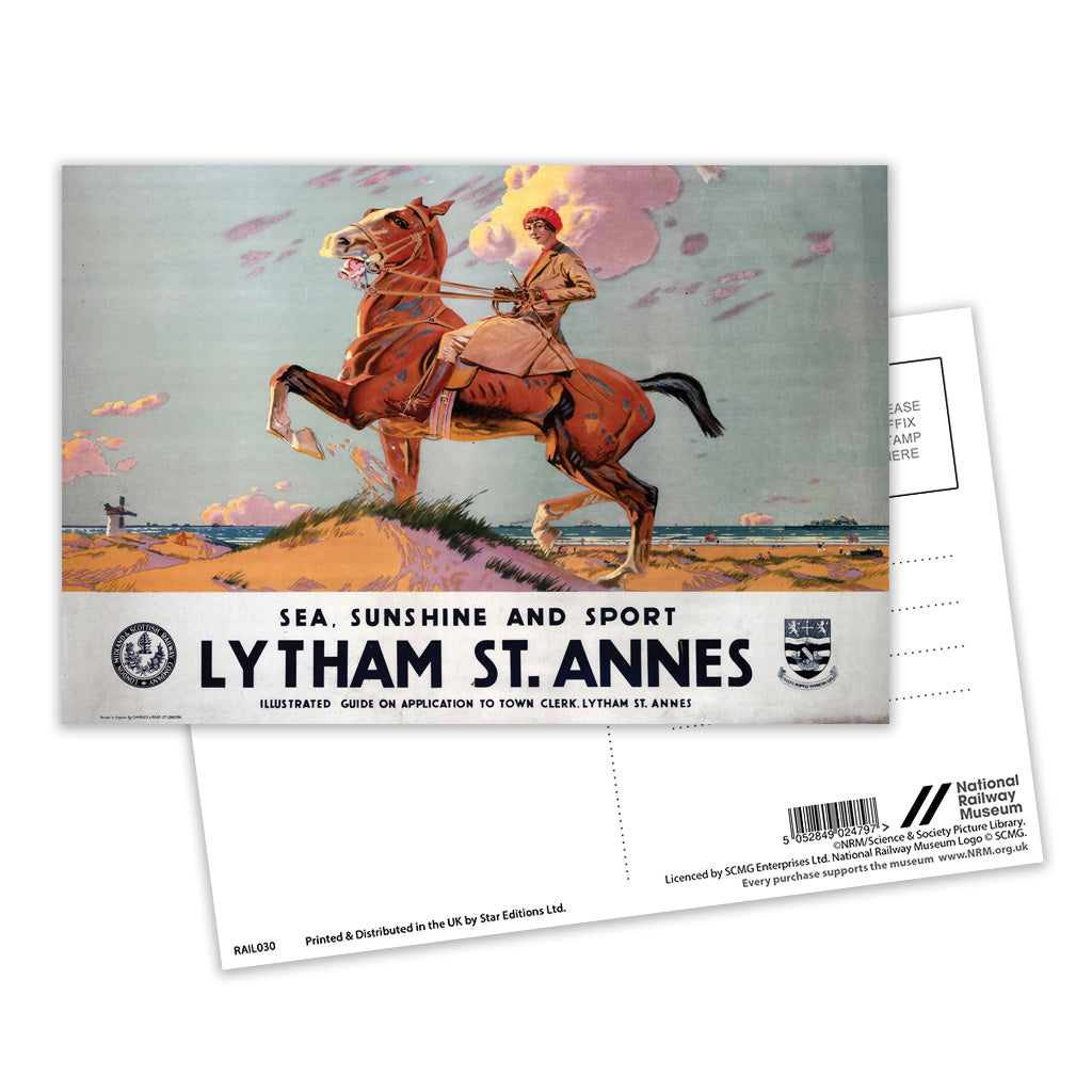 Lytham St Annes - Sea, Sunshine and Sport Postcard Pack of 8