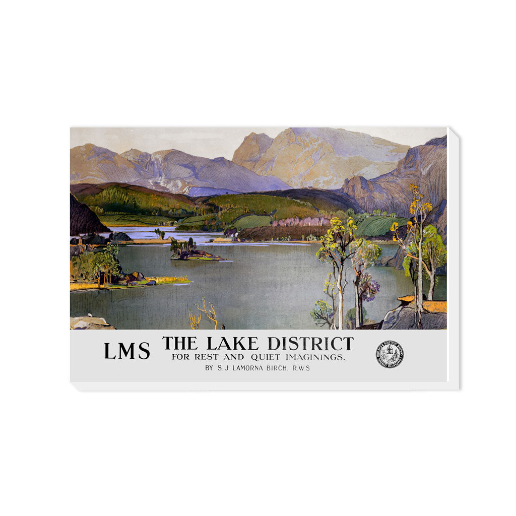 The Lake District - for Rest and Quiet Imaginings - Canvas
