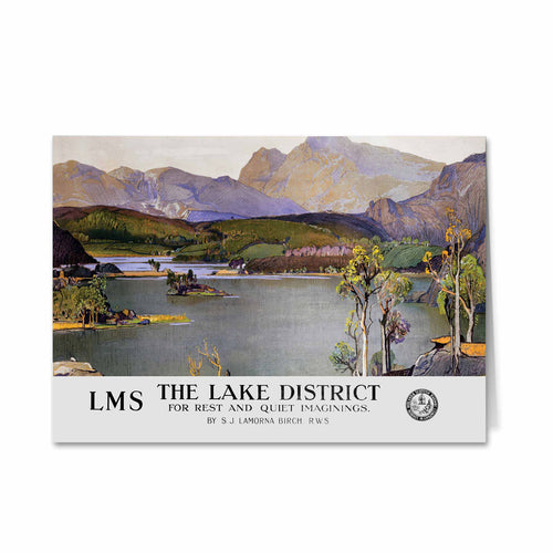 The Lake District - for Rest and Quiet Imaginings Greeting Card