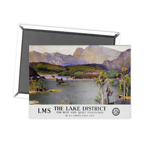 The lake district LMS Fridge Magnet