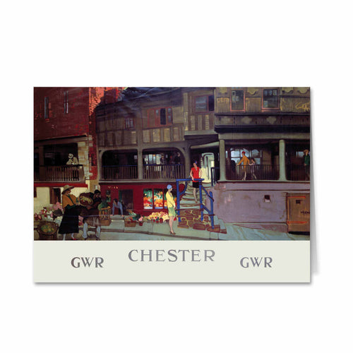 Chester GWR Greeting Card