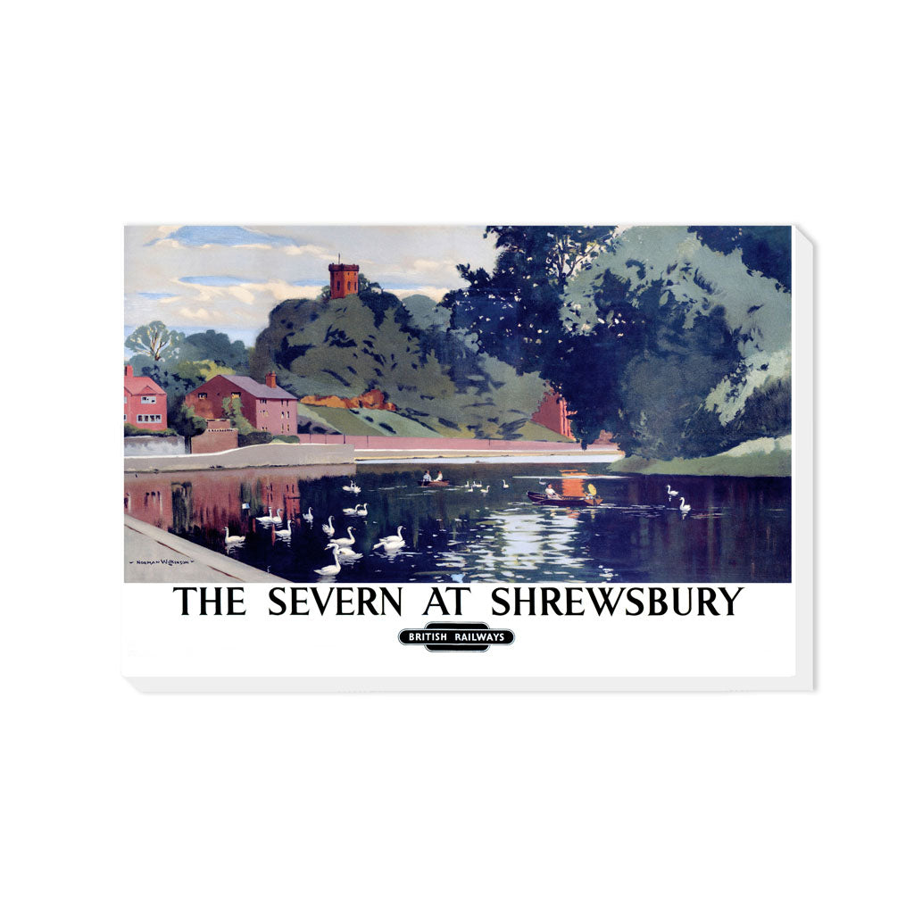 The Severn at Shrewsbury - Canvas