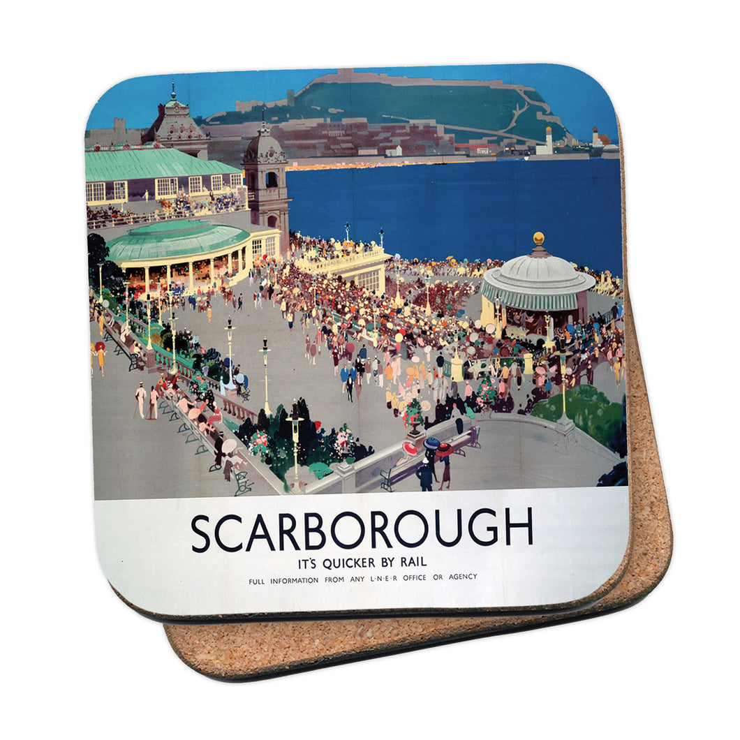 Scarborough, It's Quicker By Rail Coaster