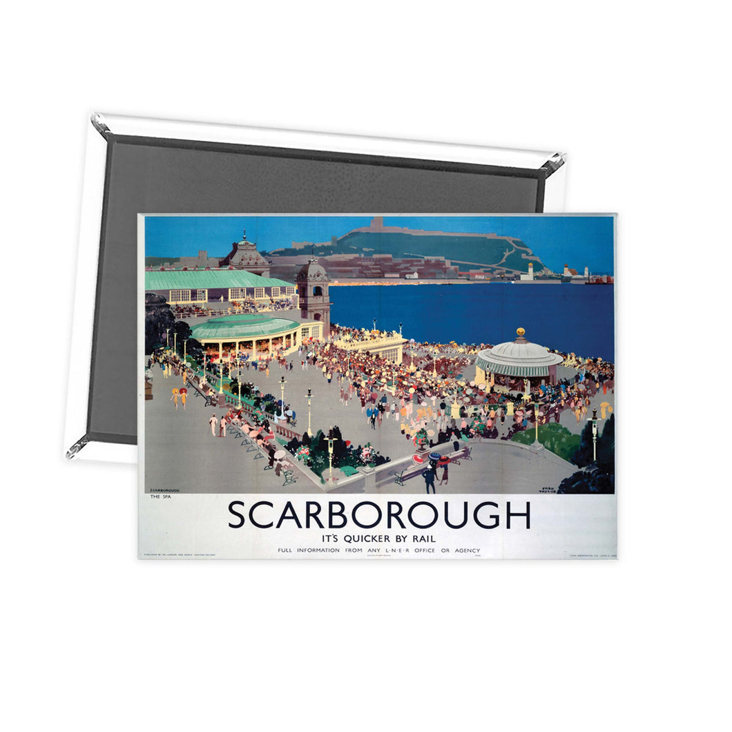 Scarborough by rail Fridge Magnet