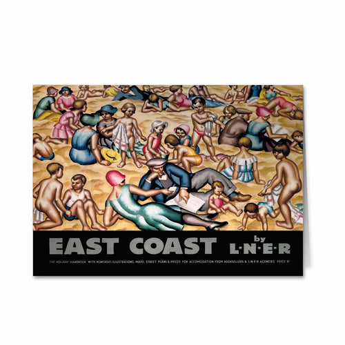 East Coast by LNER Greeting Card