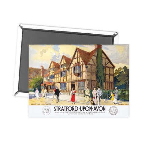 Stratford upon Avon LMS Fridge Magnet