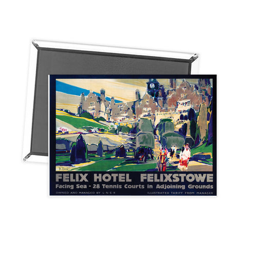 Felix hotel, Felixstowe Fridge Magnet