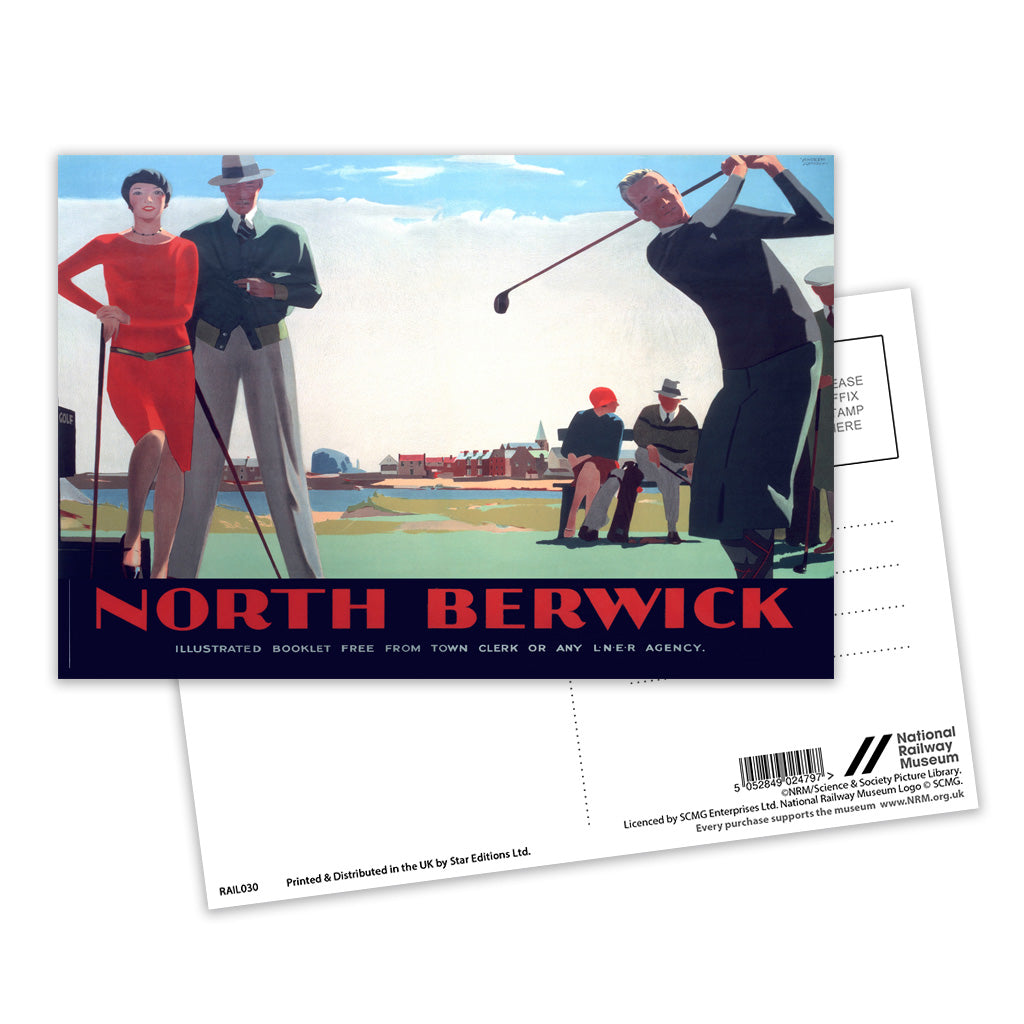 North Berwick Postcard Pack of 8