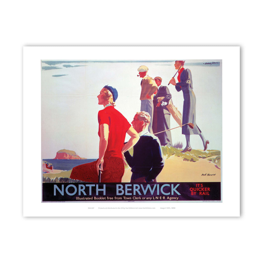North Berwick Art Print