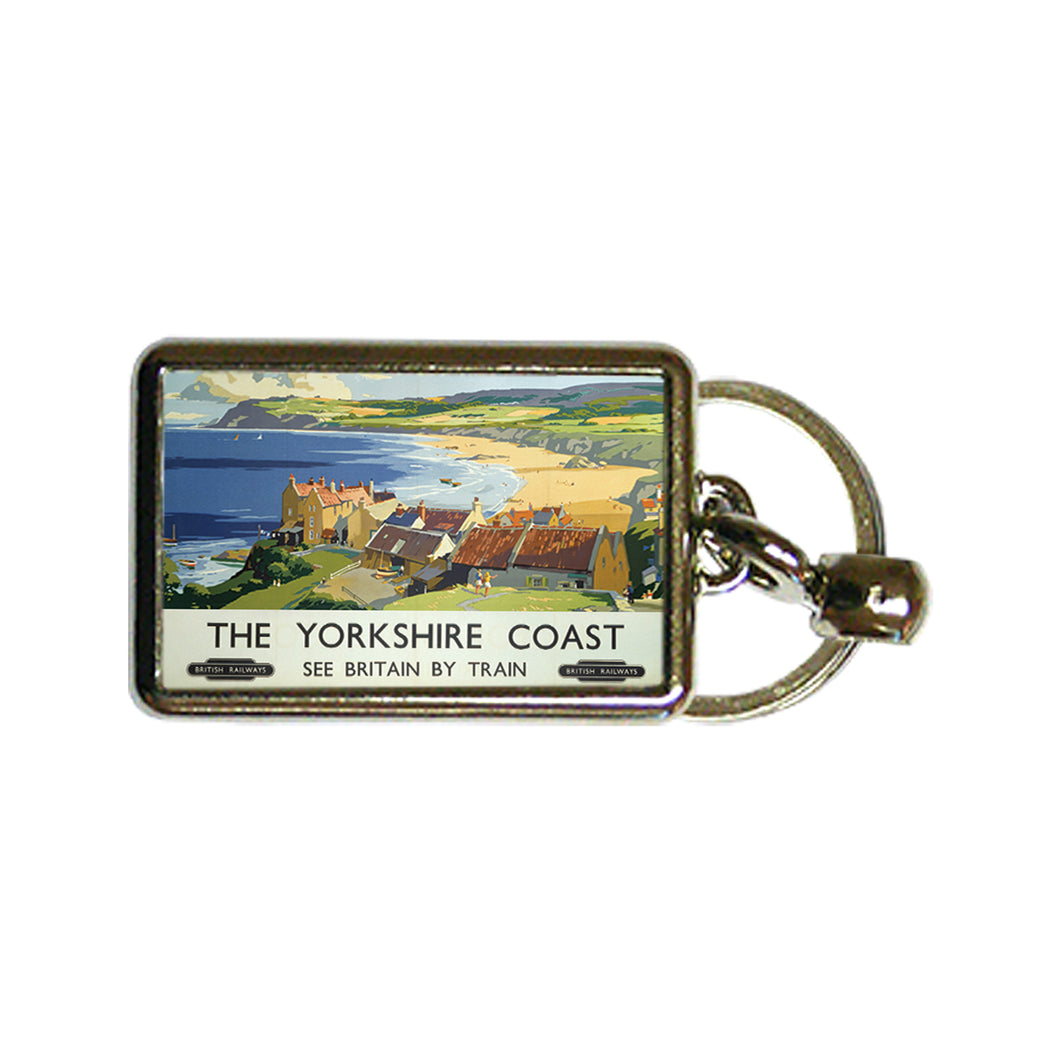 The Yorkshire Coast - Metal Keyring