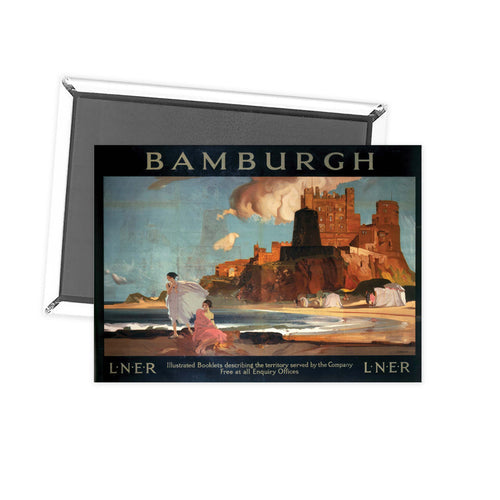 Bamburgh Fridge Magnet