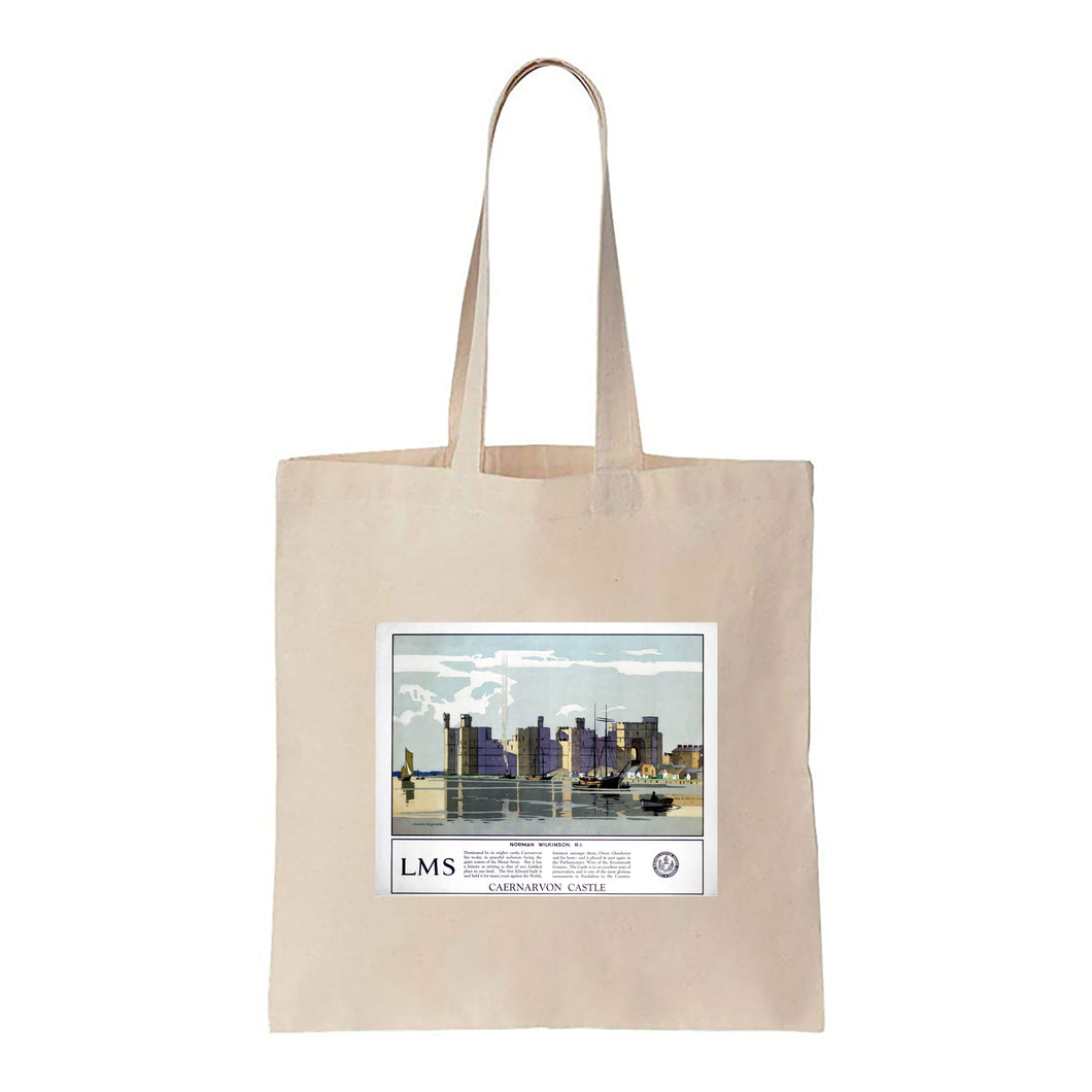 Caernarvon Castle - Canvas Tote Bag