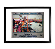 Load image into Gallery viewer, Goole Steam Shipping Art Print
