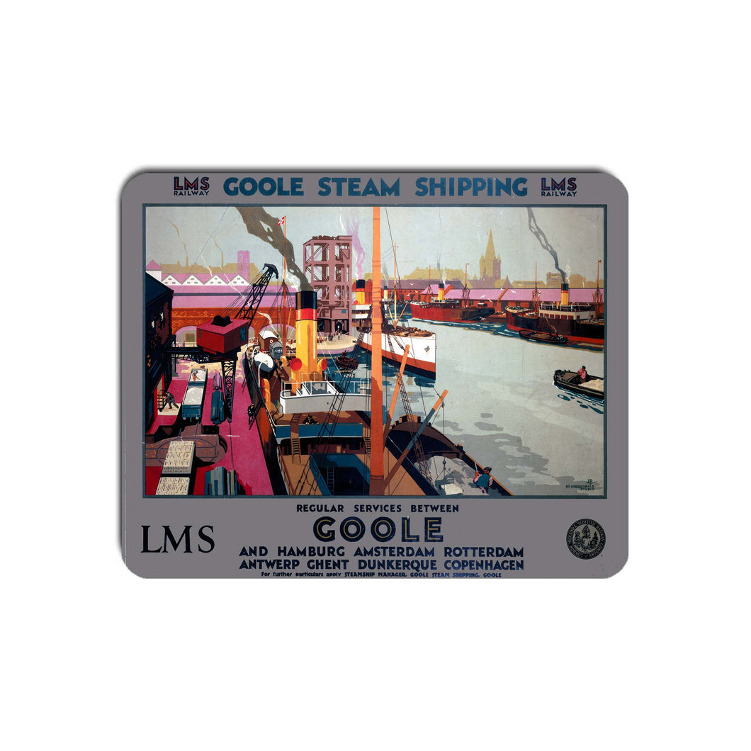 Goole Steam Shipping - Mouse Mat
