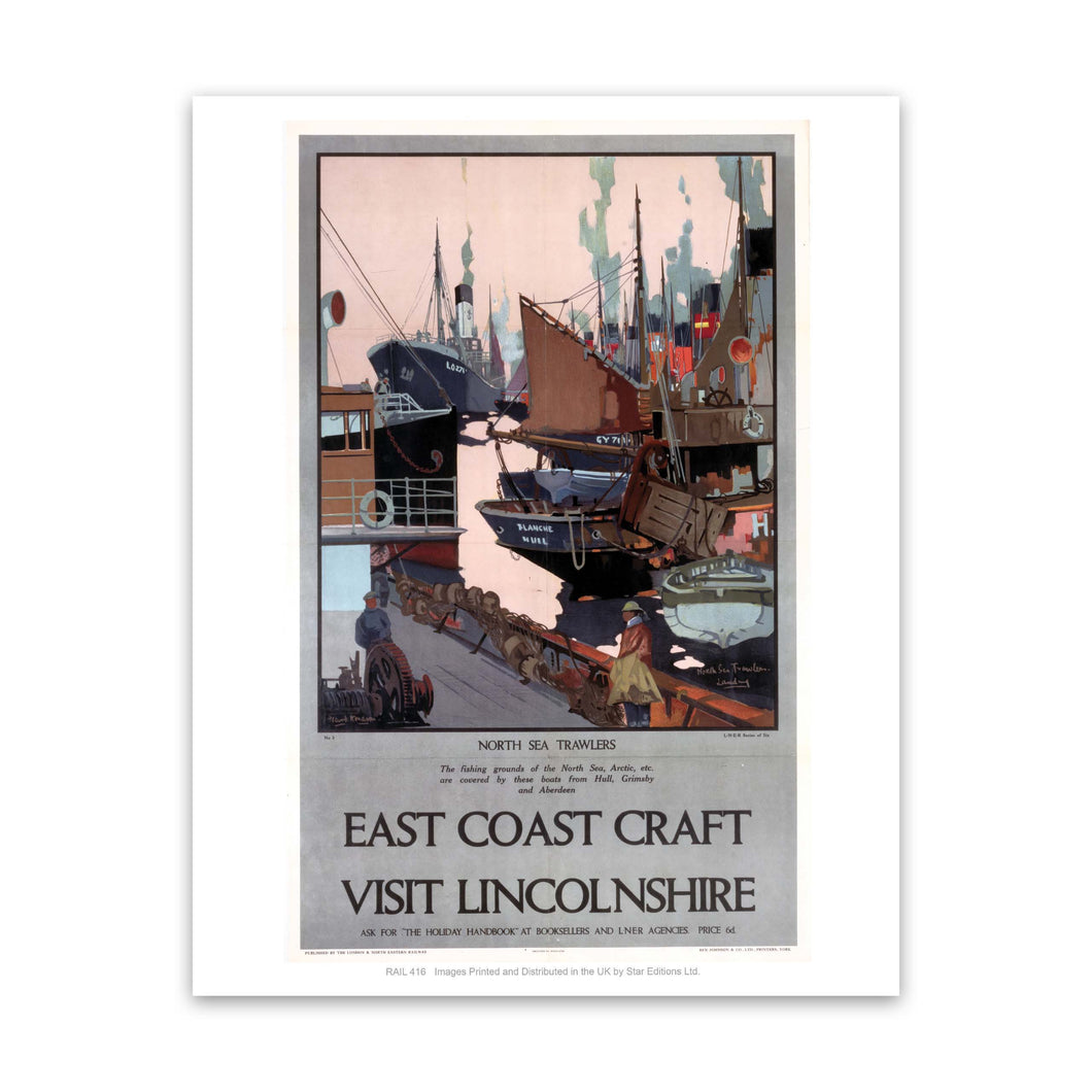 East Coast Craft -Visit Lincolnshire Art Print