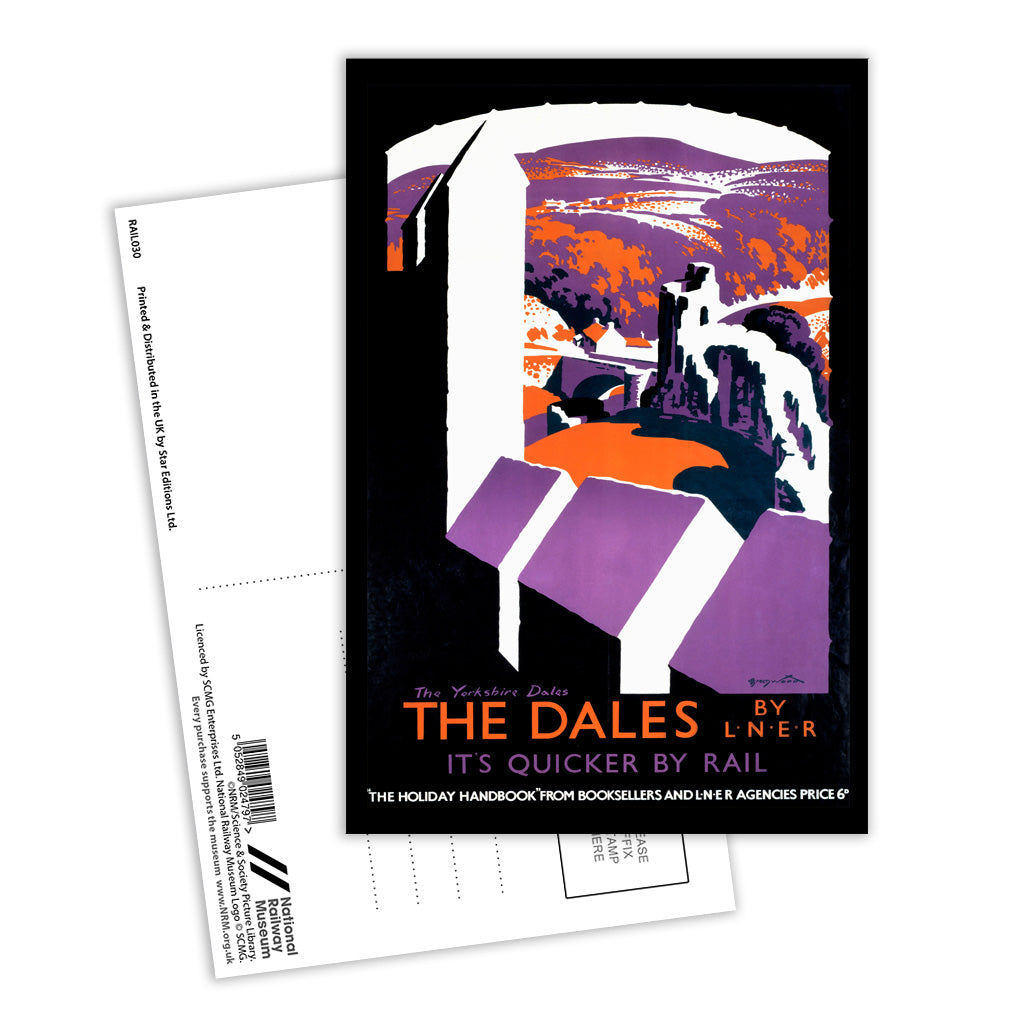 The Yorkshire Dales Postcard Pack of 8