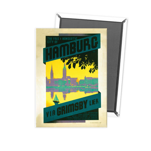 Hamburg Fridge Magnet