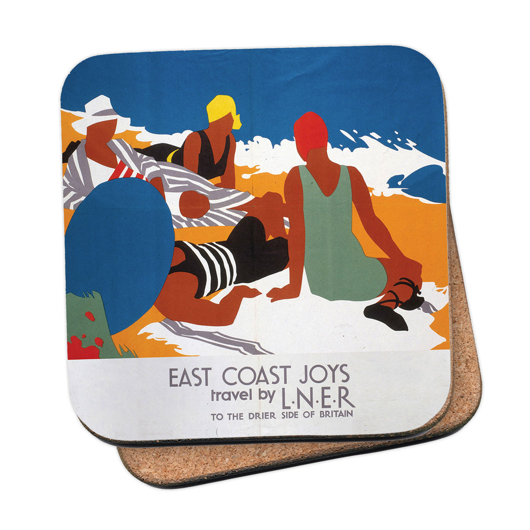 East Coast Joys No 2 Sun-Bathing Coaster