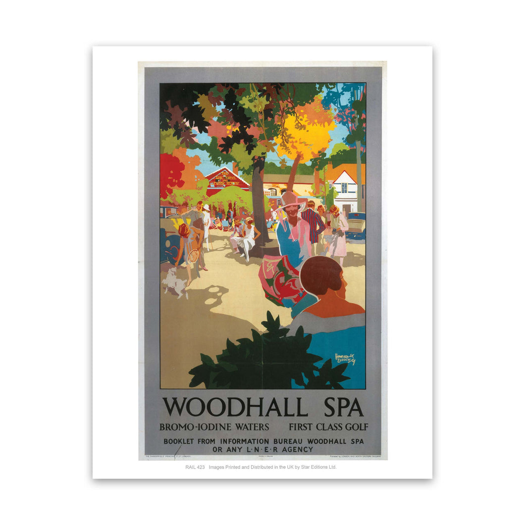 Woodhall Spa, Bromo-Iodine Waters Art Print