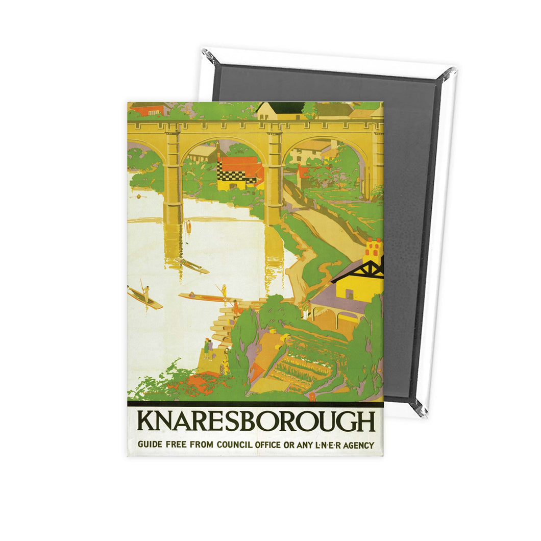 Knaresborough guide Fridge Magnet