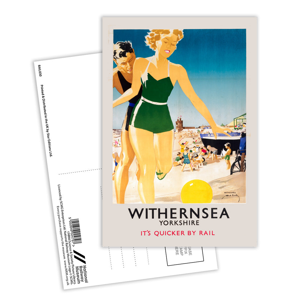 Withernsea, Yorkshire Postcard Pack of 8