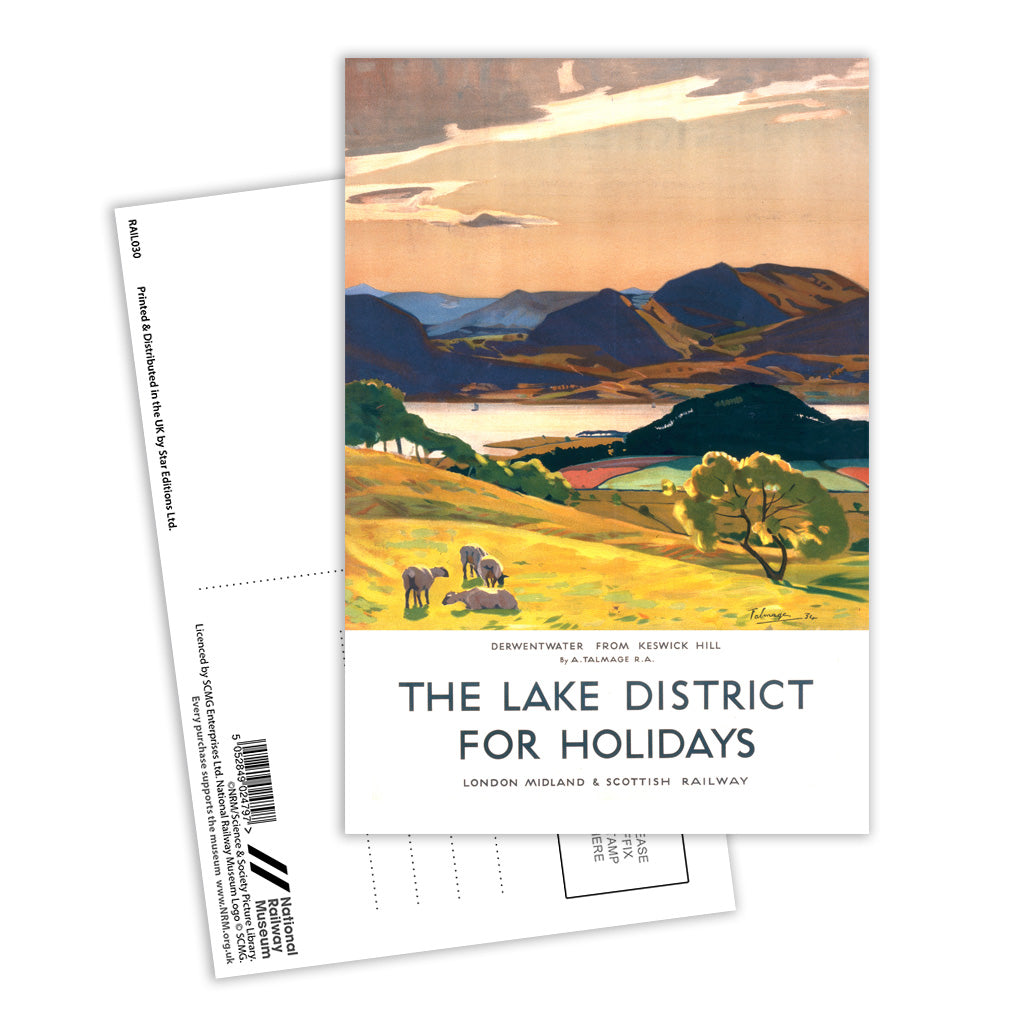 The Lake District for Holidays Postcard Pack of 8