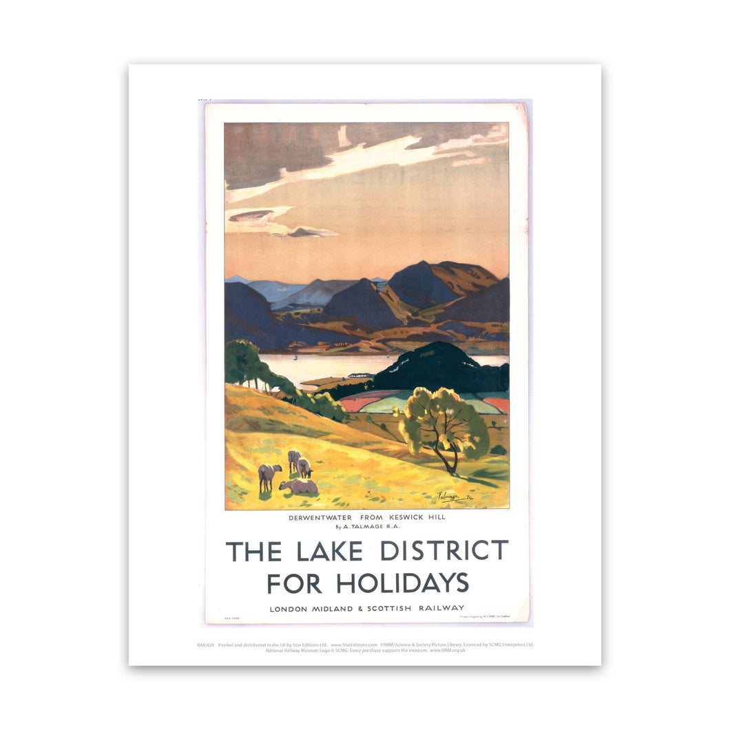The Lake District for Holidays Art Print