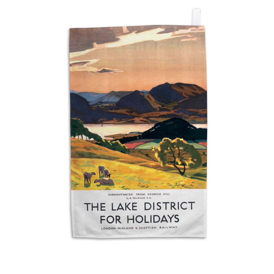 The Lake District for Holidays - Tea Towel