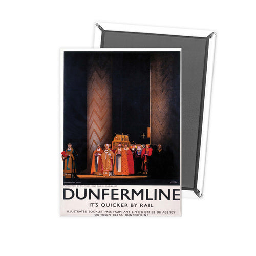 Dunfermline Fridge Magnet
