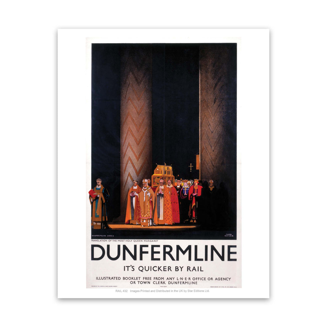 Dunfermline - Translation of the Holy Queen Margaret Art Print