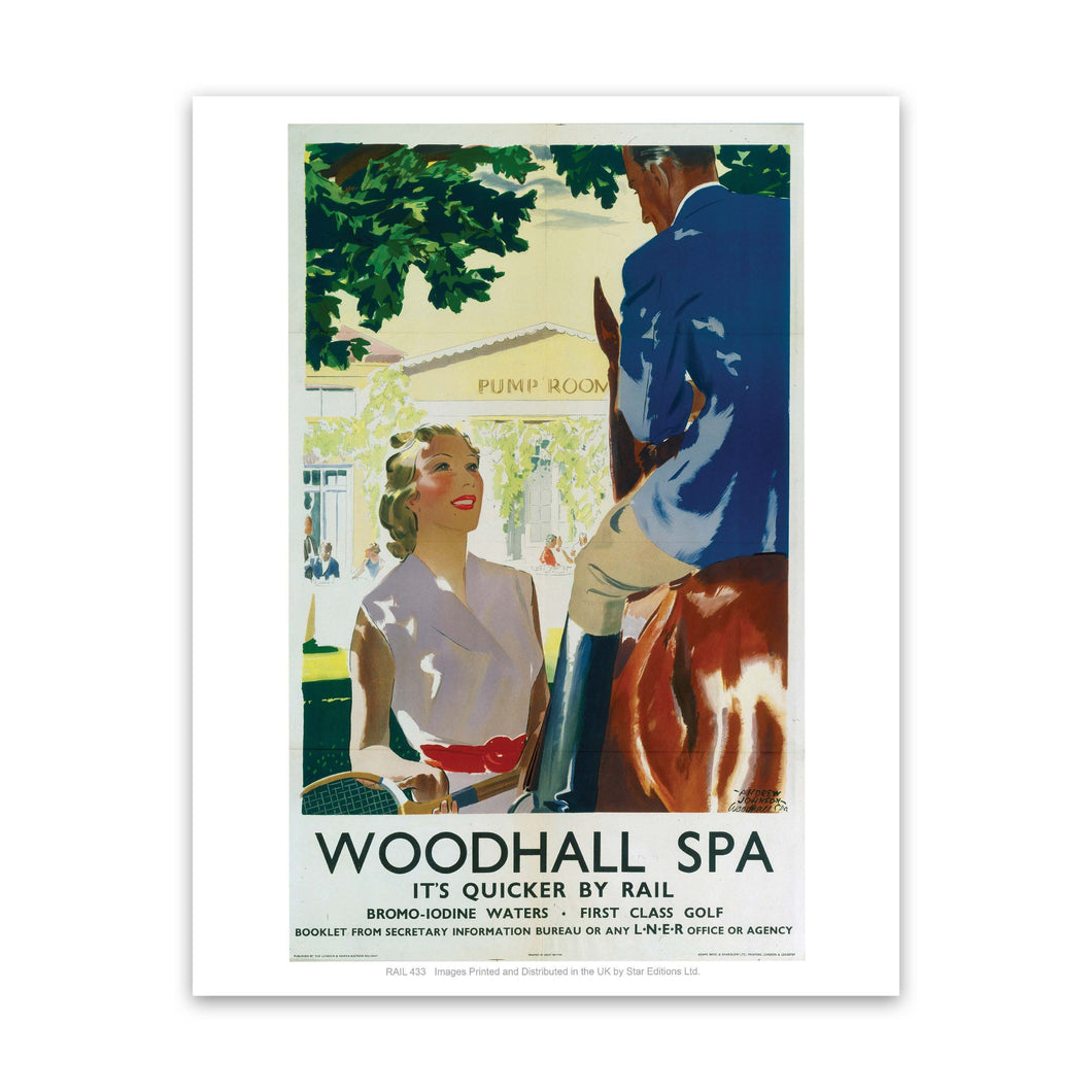Woodhall Spa, First Class Golf Art Print