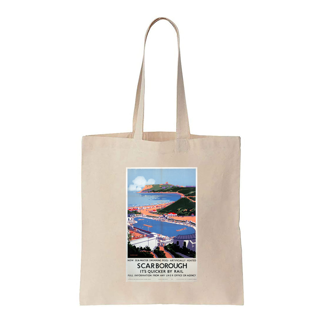 Scarborough - Sea-Water Swimming Pool - Canvas Tote Bag