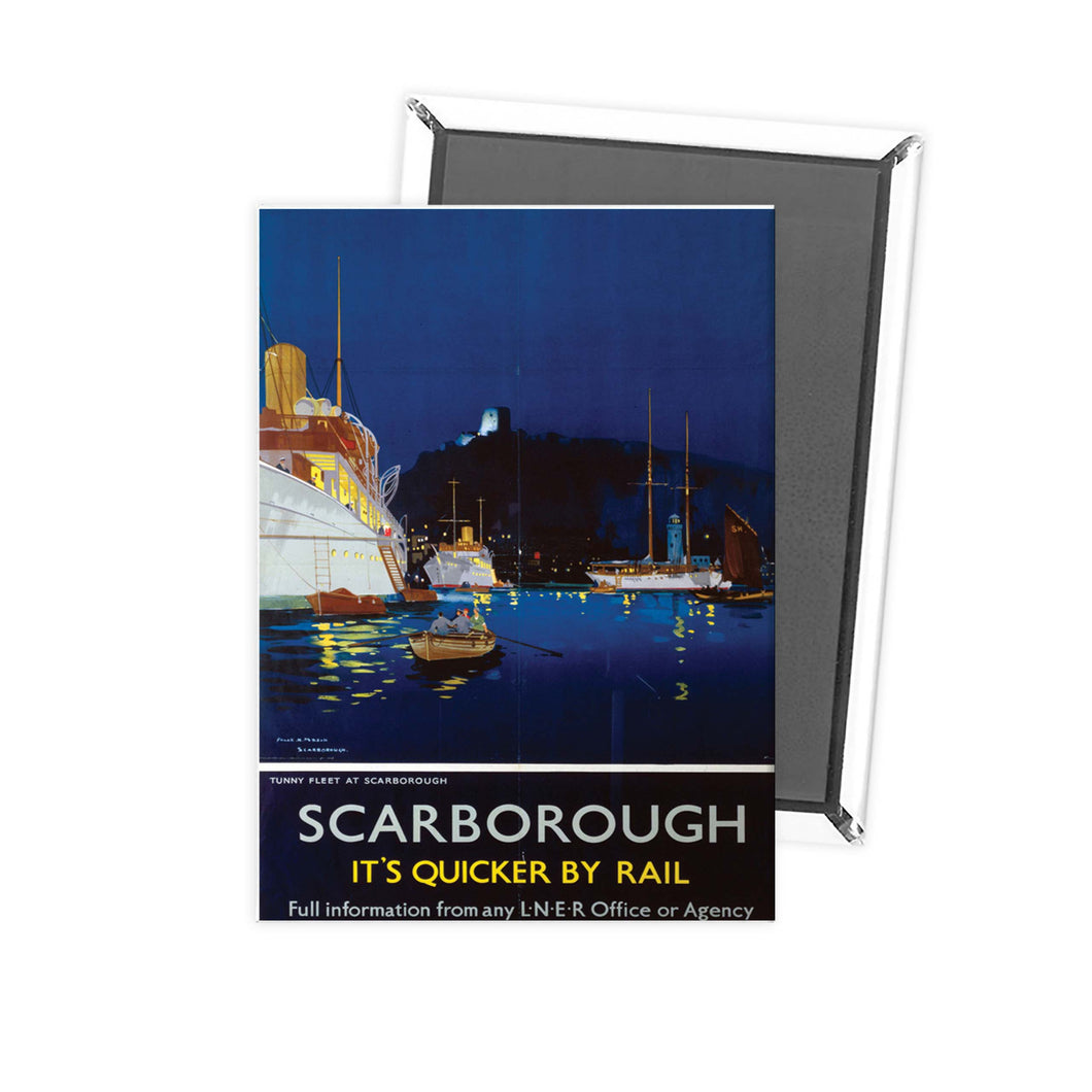 Scarborough rails Fridge Magnet
