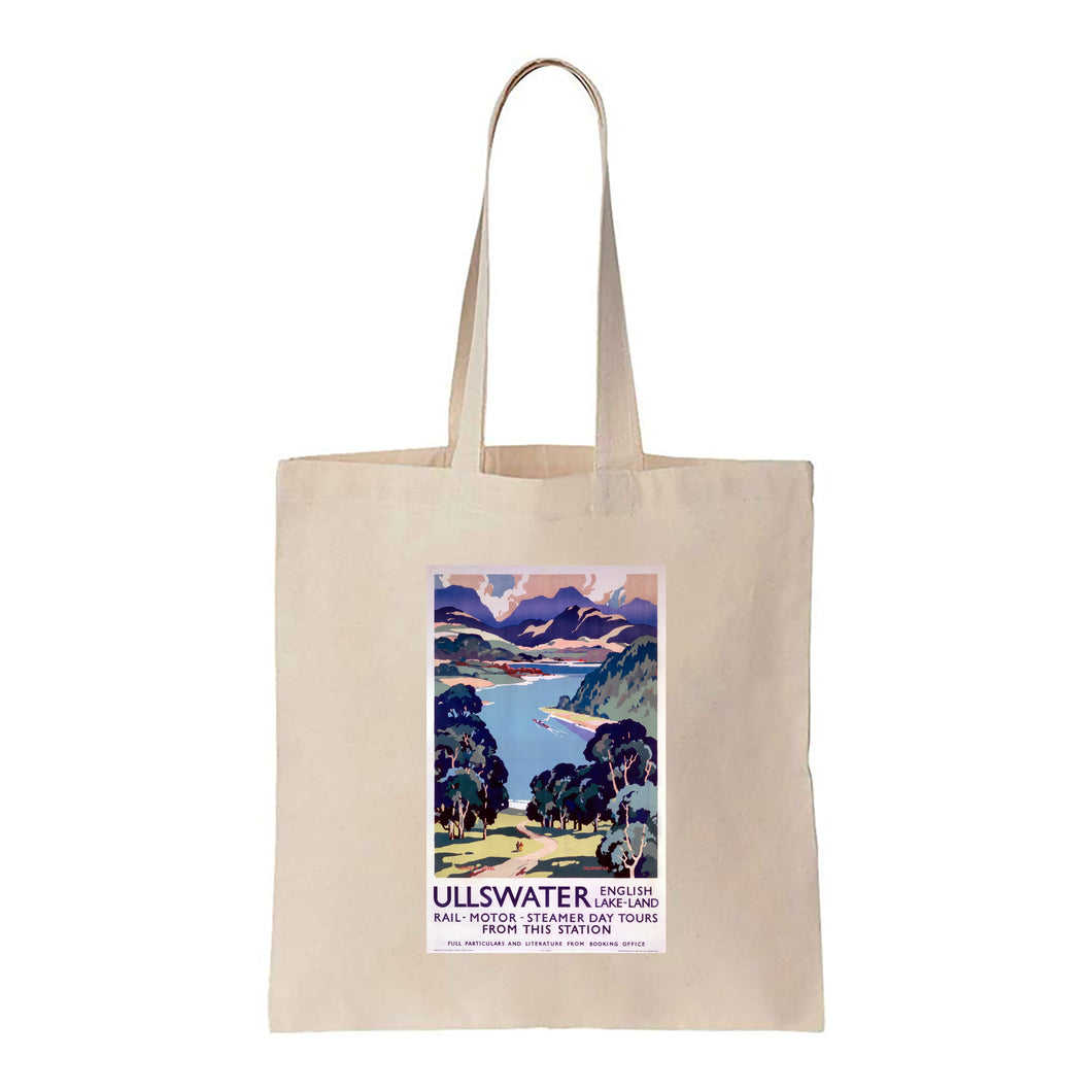 Ullswater, English Lake-Land - Canvas Tote Bag
