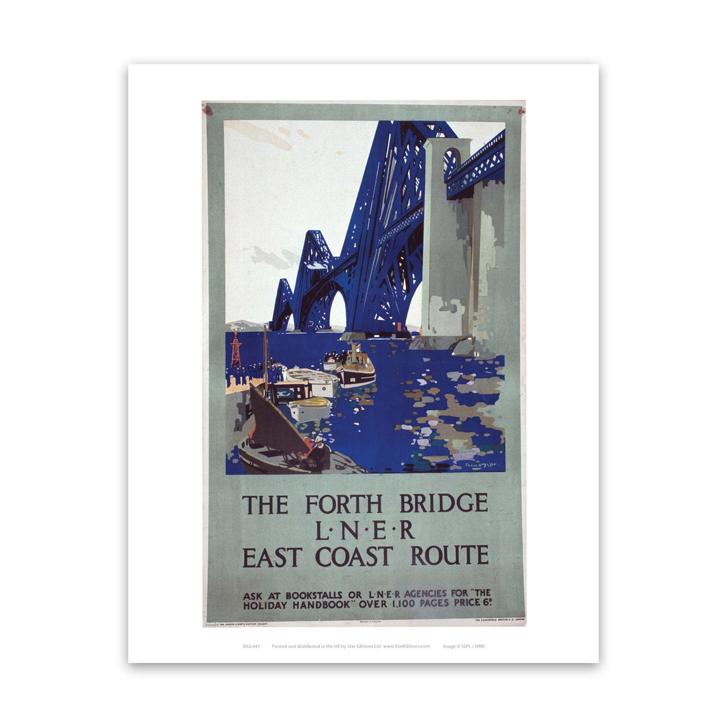 The forth bridge Art Print