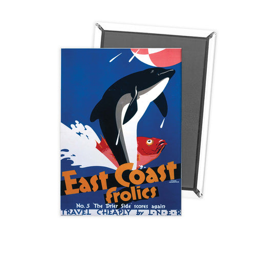 East coast frolics Fridge Magnet