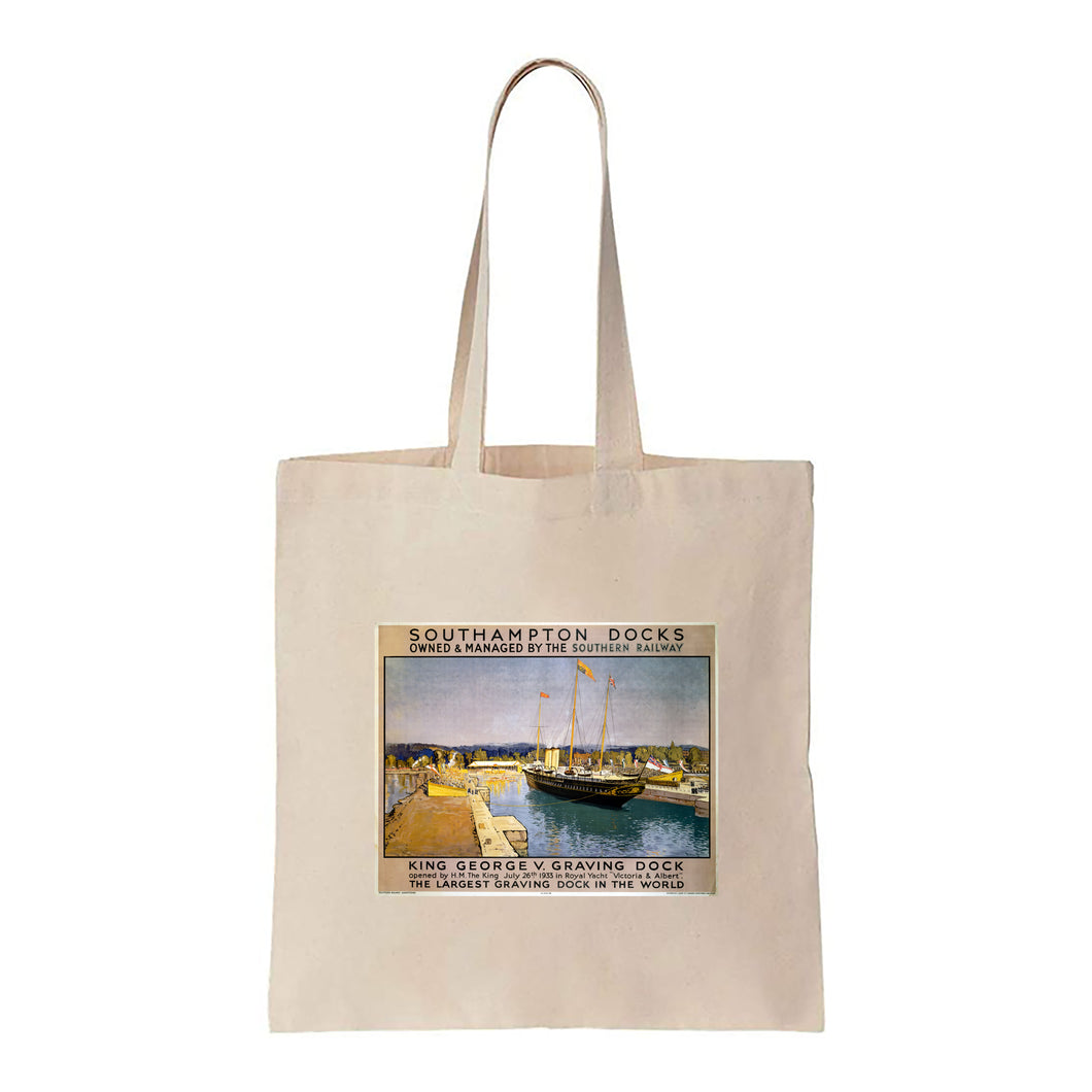 Southampton Docks - Canvas Tote Bag