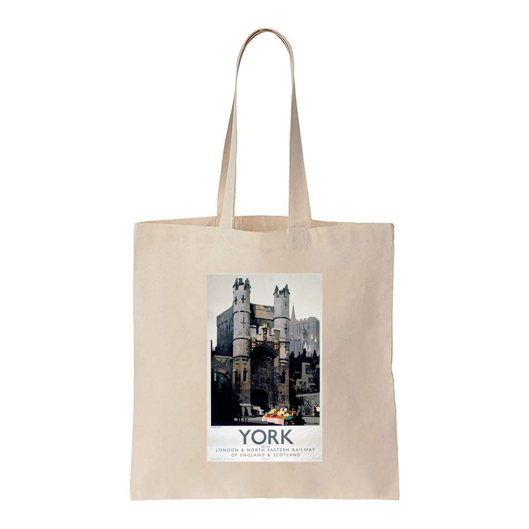 York, Monk Bar - Canvas Tote Bag