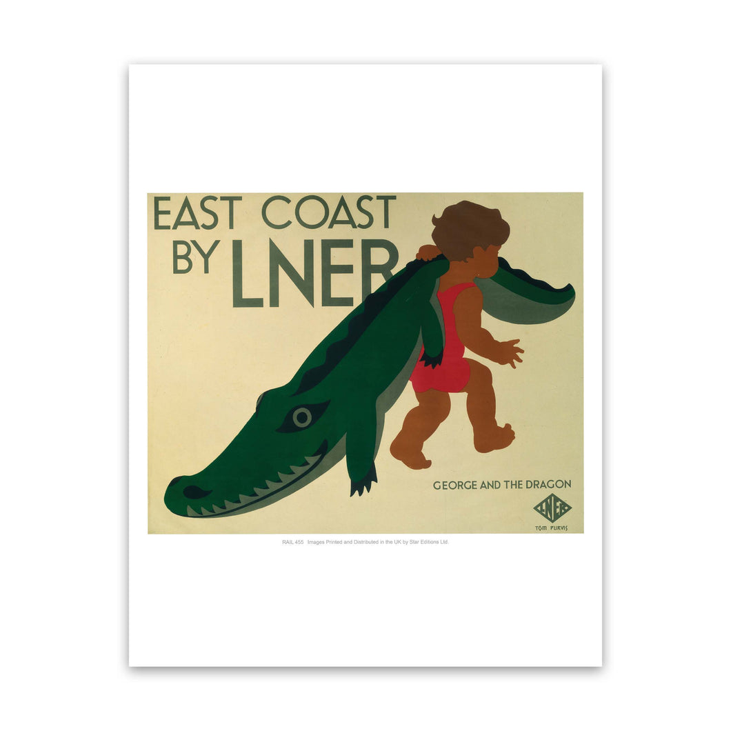 East Coast by LNER Art Print