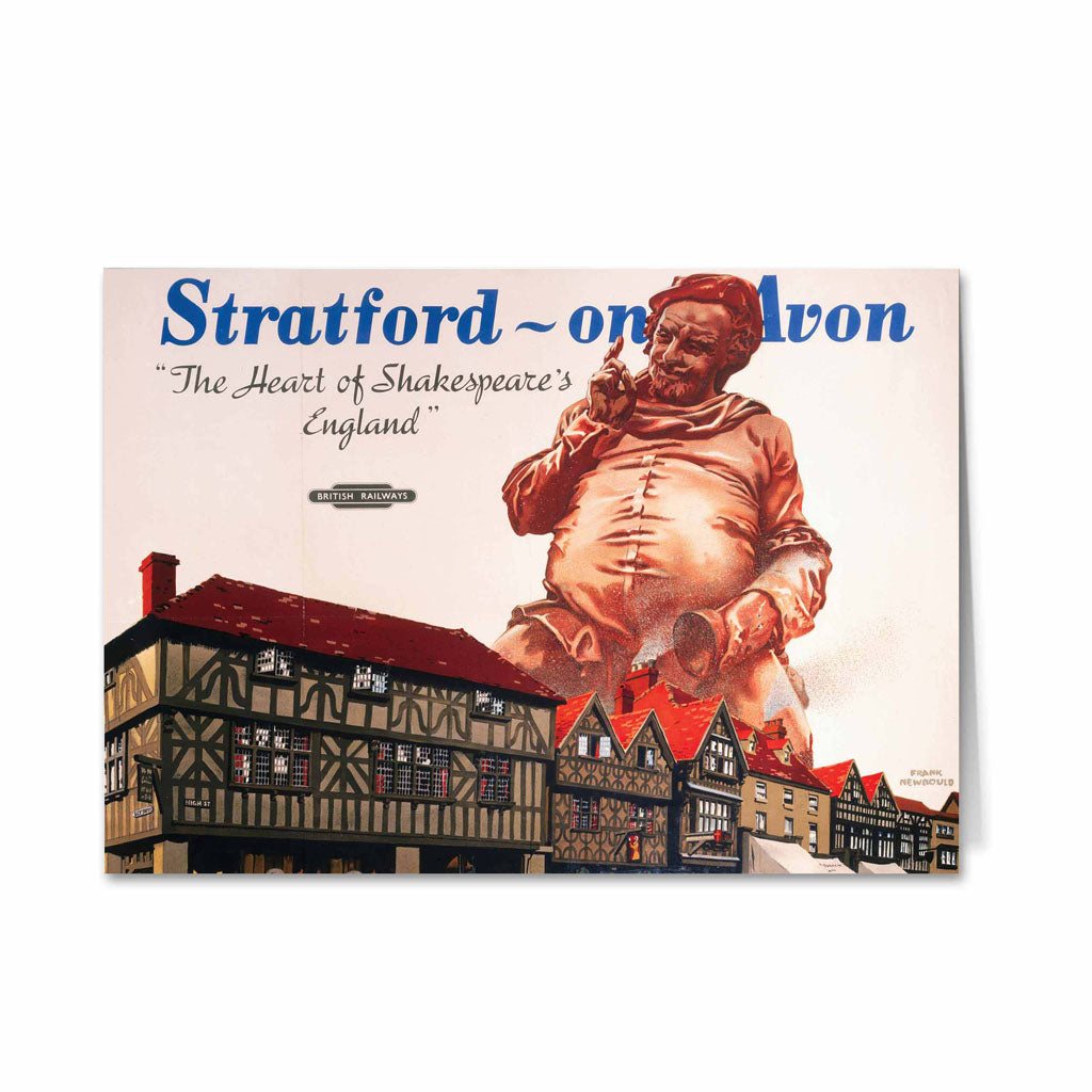 Stratford-upon-Avon, Heart of Shakespeare's England Greeting Card