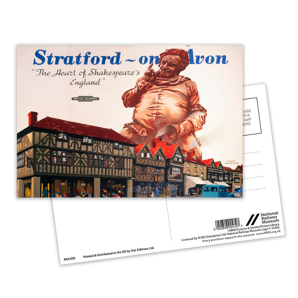 Stratford-upon-Avon, Heart of Shakespeare's England Postcard Pack of 8