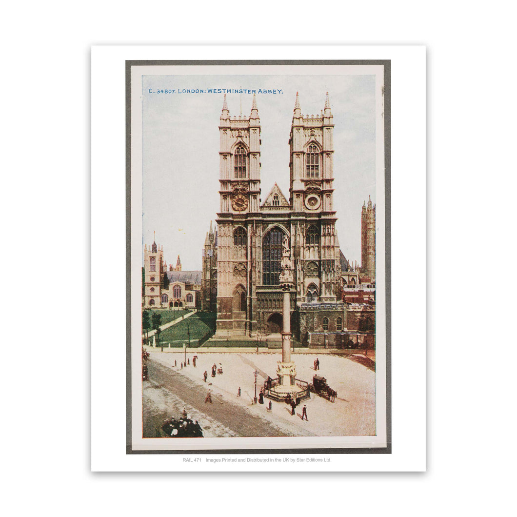 London, Westminster Abbey Art Print