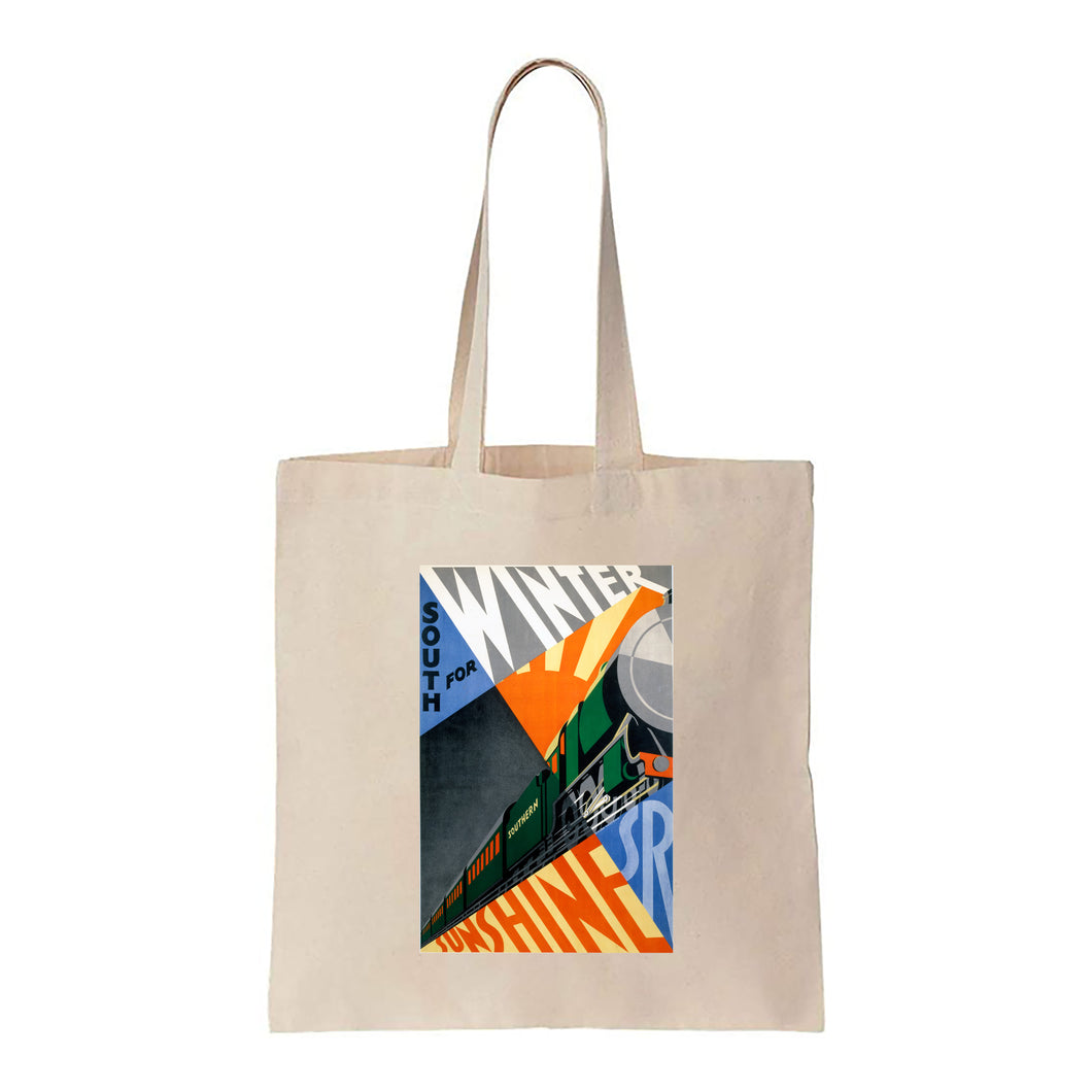 South for Winter - Southern Sunshine - Canvas Tote Bag
