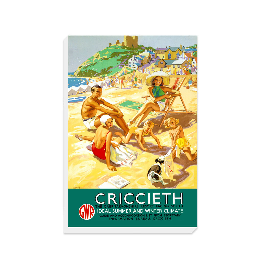 Criccieth - The Caernarvonshire Resort Facing South - Canvas