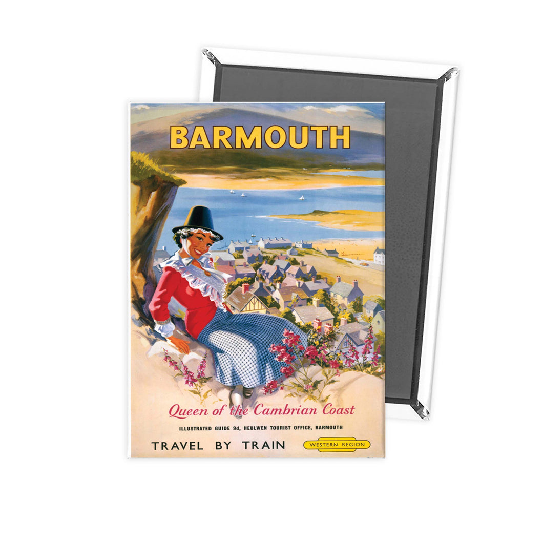 Barmouth - Queen of the Cambrian Coast Fridge Magnet