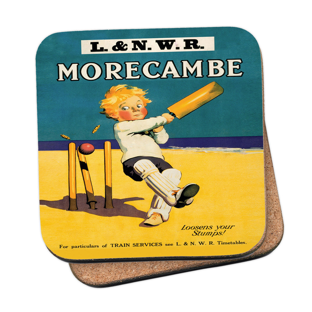 Morecambe - Loosens your stumps Coaster
