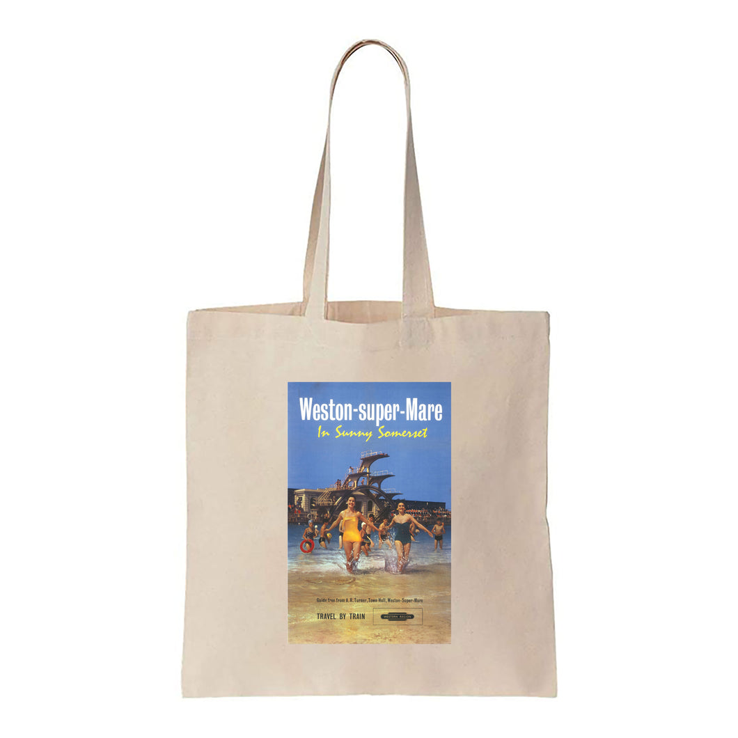 Weston-super-Mare - In Sunny Somerset - Canvas Tote Bag